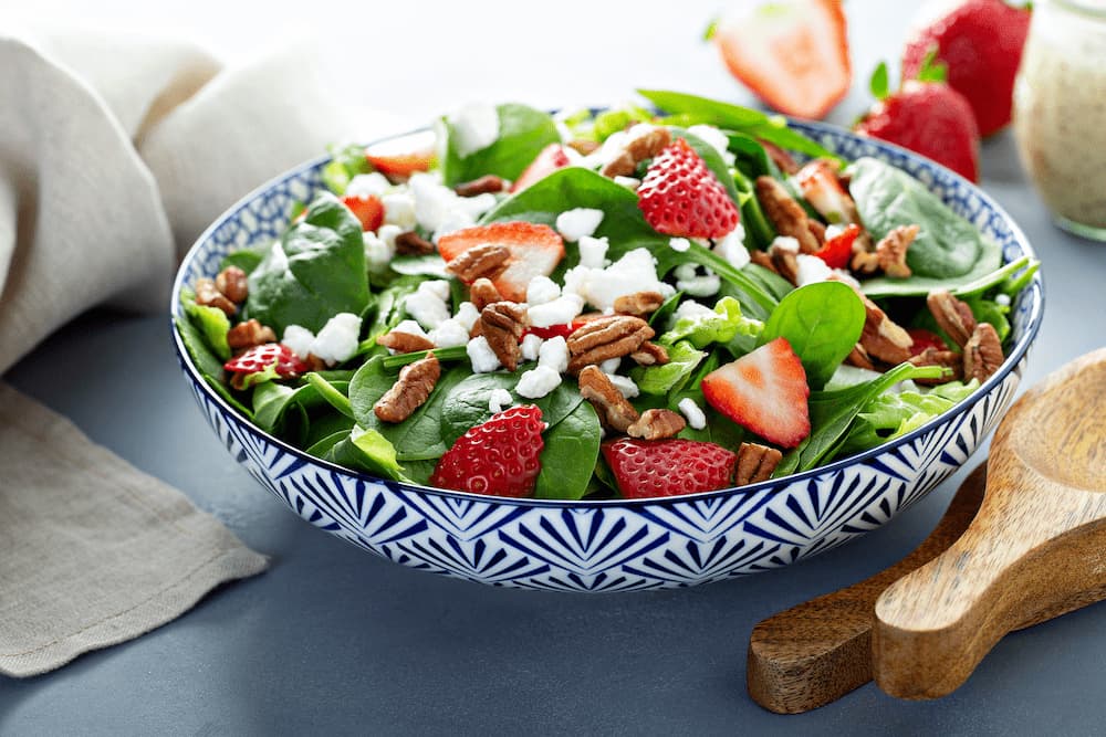 Strawberry Goat Cheese Salad