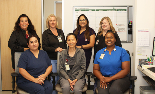 Pre-op team