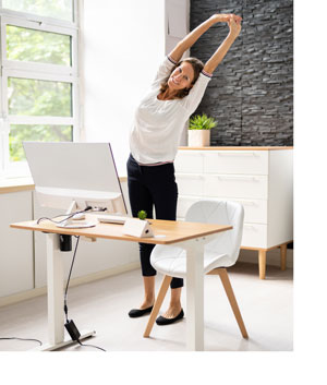 physical health requires active movement.